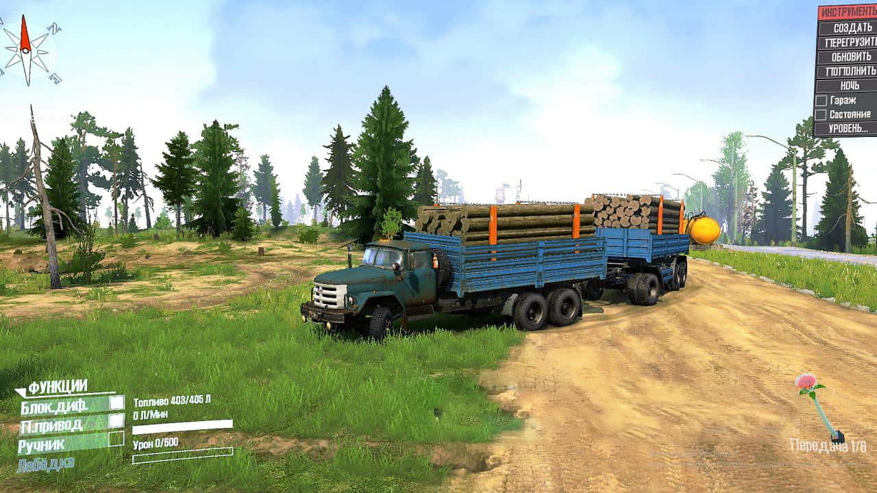 Spintires:Mudrunner - Zil 133 Truck V1.0