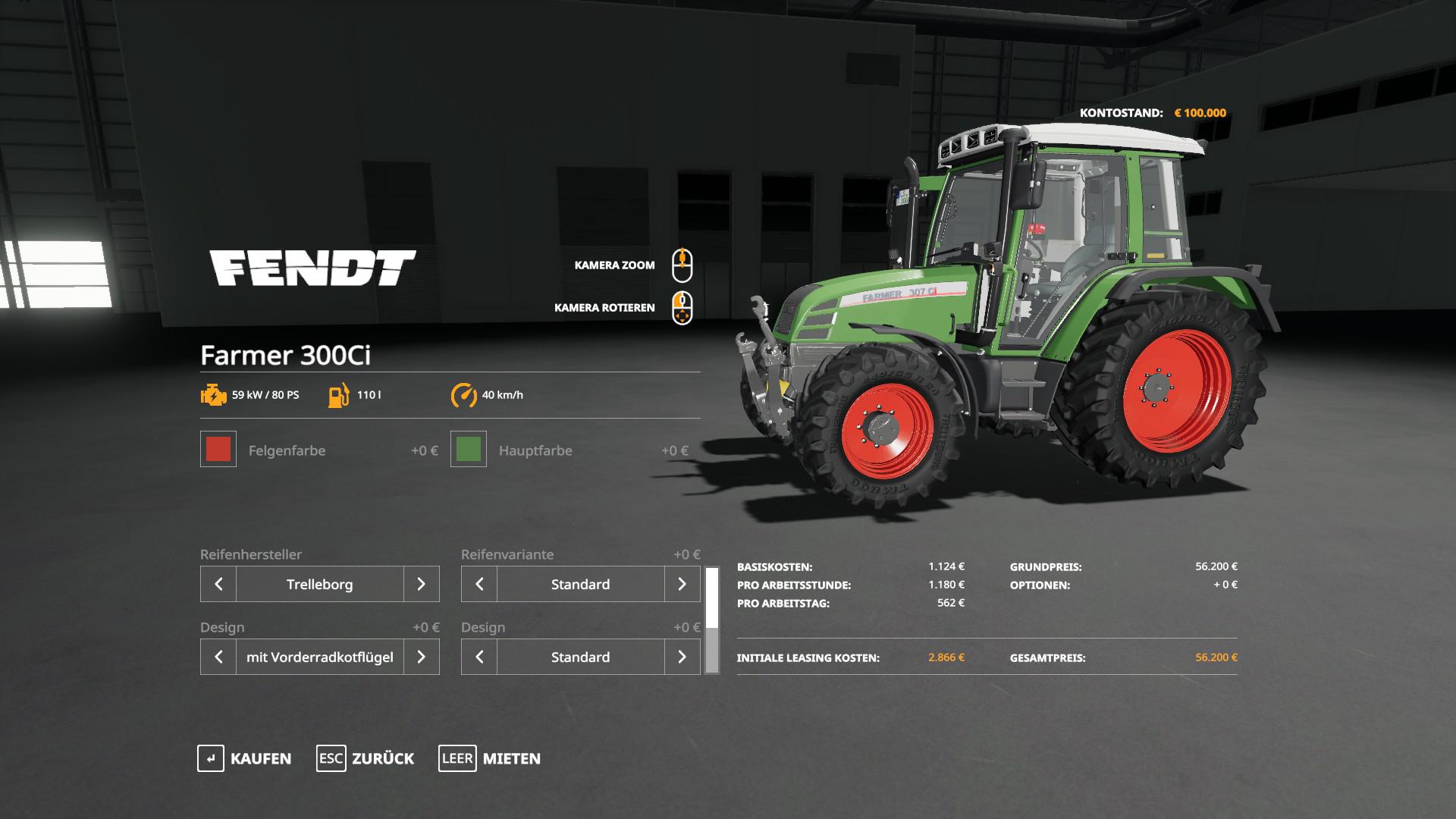 Fs19 Fendt Farmer 300ci V10 Farming Simulator 19 Modsclub 2366