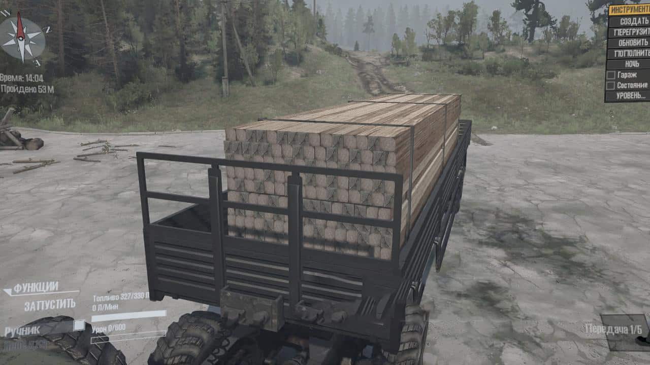 Spintires:Mudrunner - Semi-Trailer 2/4/8 Loading Points ...