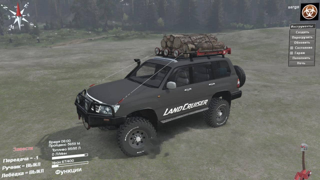 Spintires - Toyota Land Cruiser 105 GX V1