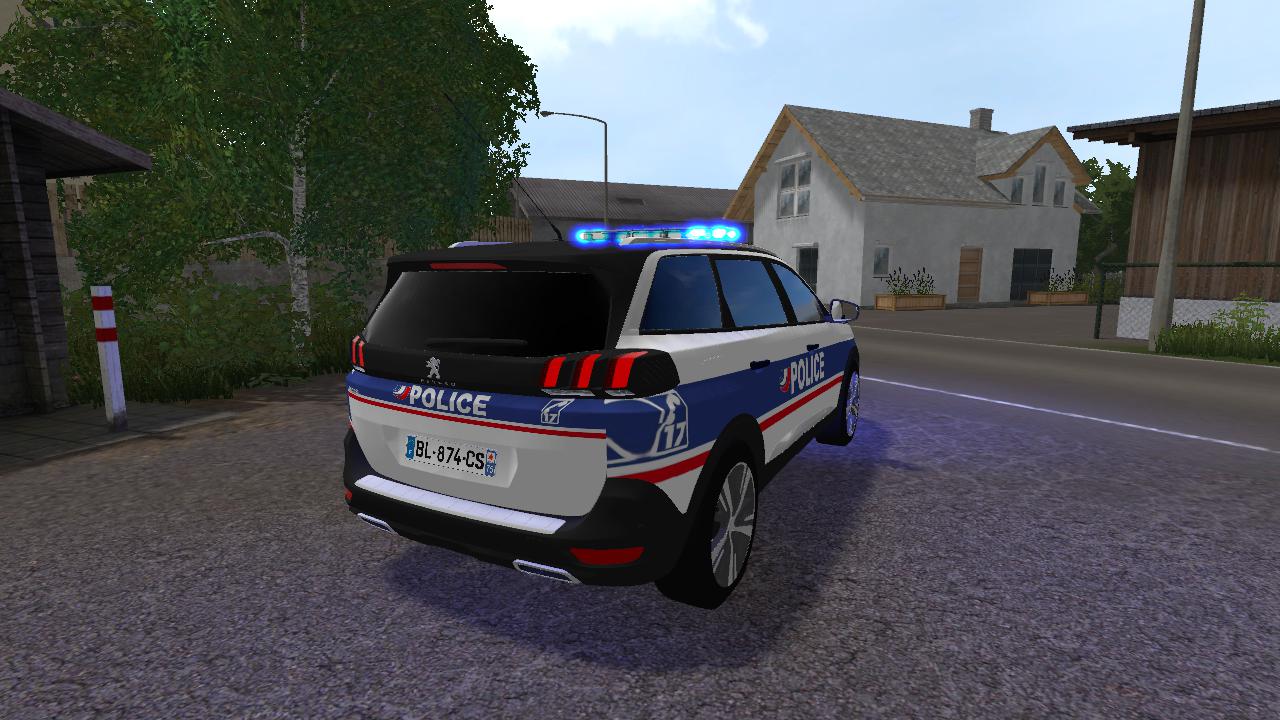 FS19 - Peugeot 5008 Police National V1.0