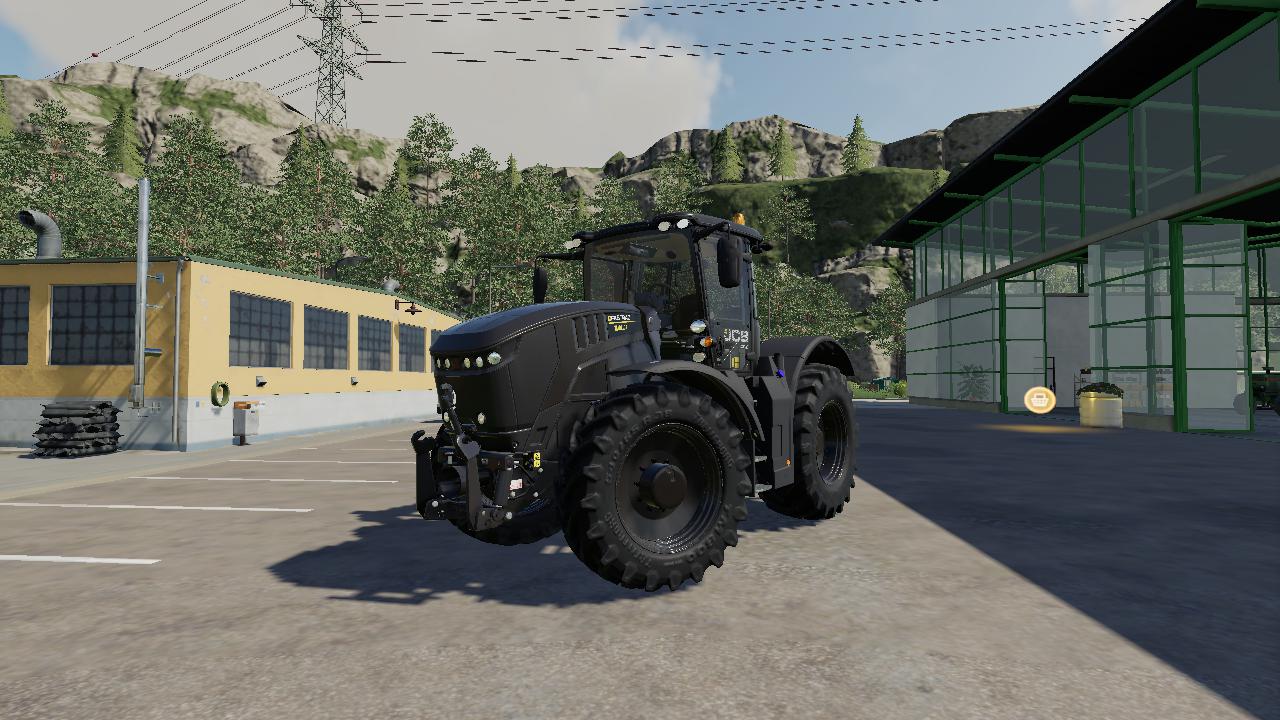 FS19 - Jcb Fastrac 8330 Black Warrior V1.0