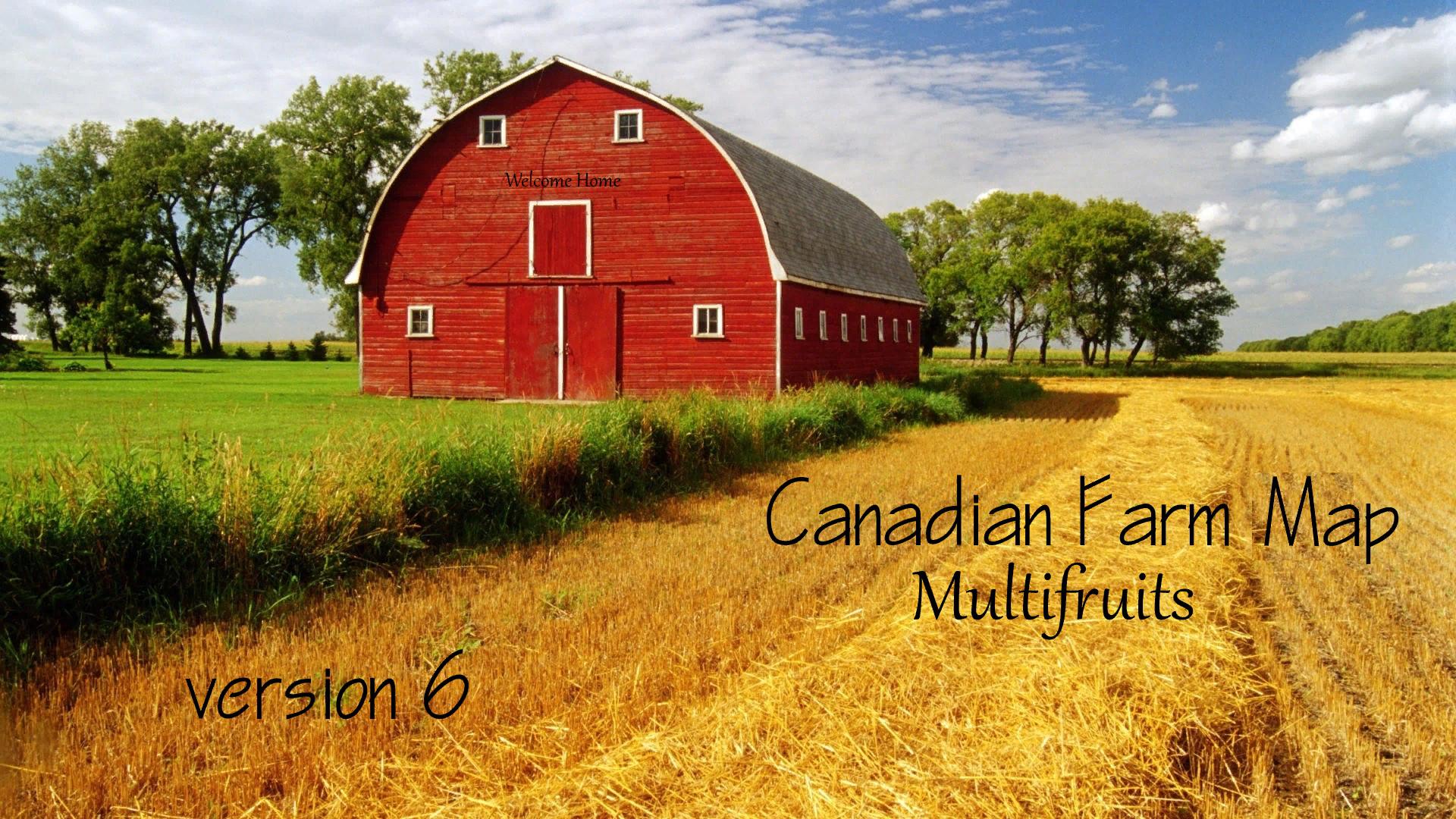 FS19 - Canadian Farm Map V6.0