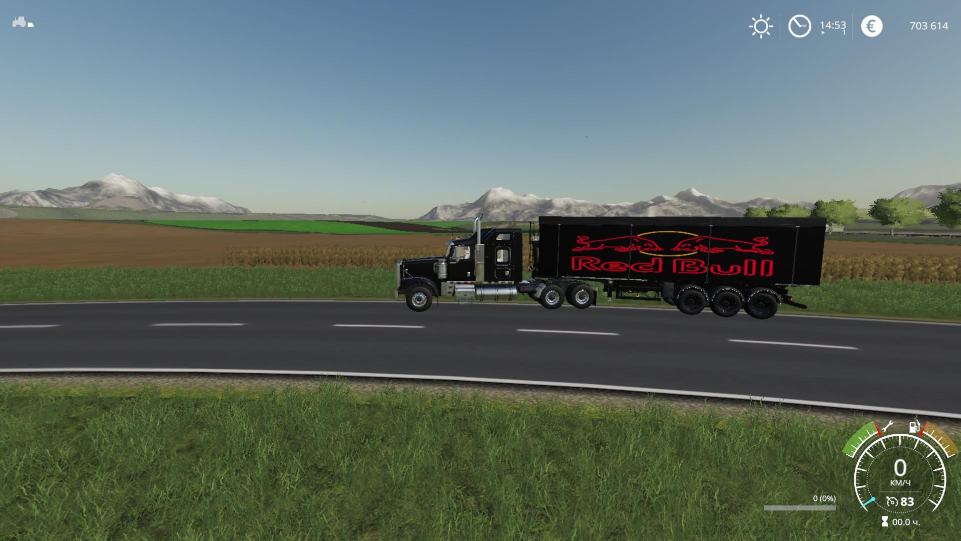 FS19 - Benalu Red Bull Trailer V1.0