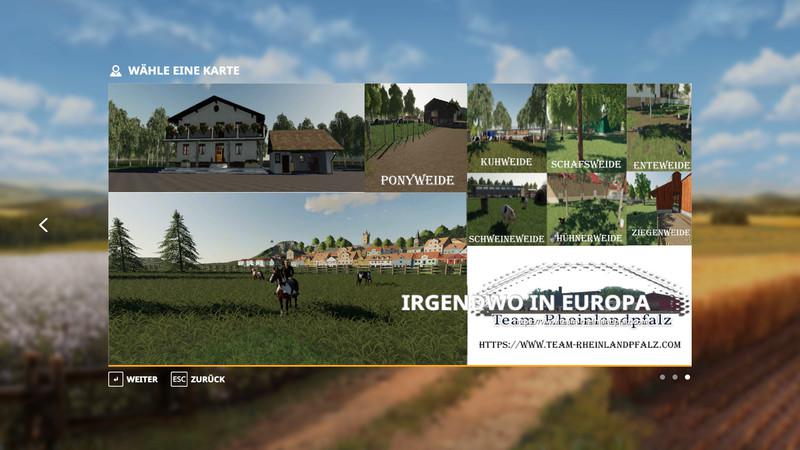 FS19 - Somewhere in Europe 4x Map V1.0