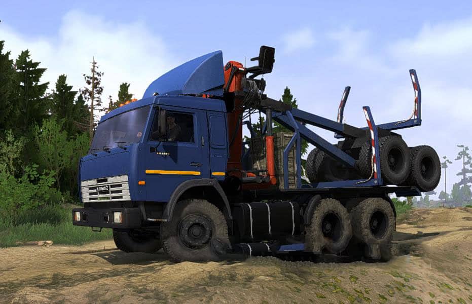 Spintires:Mudrunner - Addition to KamAZ-54115 V1.0