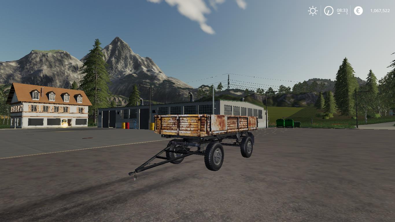 FS19 - MBP 6.5 Szallito Trailer V1.0