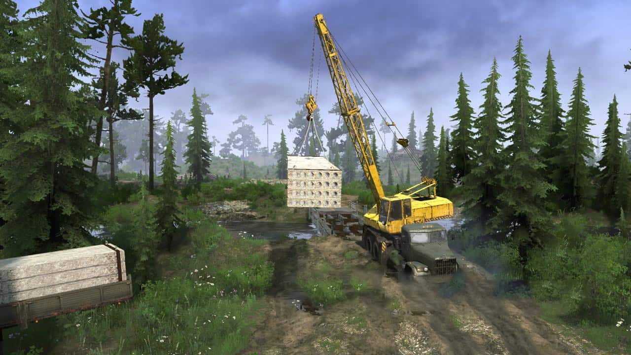 Spintires:Mudrunner - USSR-KGB Map V0.1