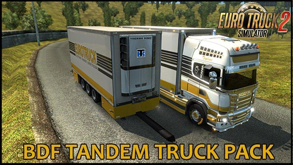 ETS2 - BDF Tandem Truck Pack V107.0 (1.35.x)