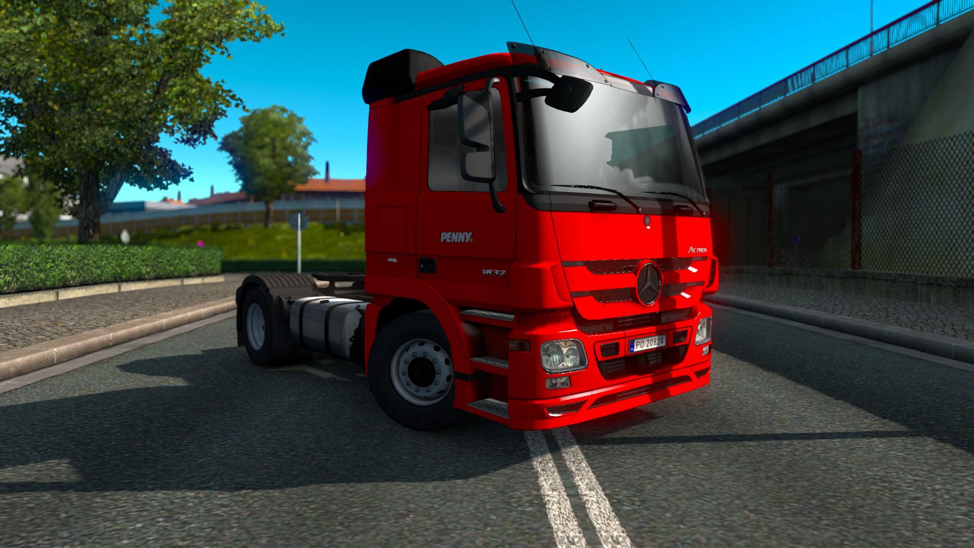 ETS2 - Mercedes-Benz Actros 2009 Penny Skin V1.4 (1.37.x)