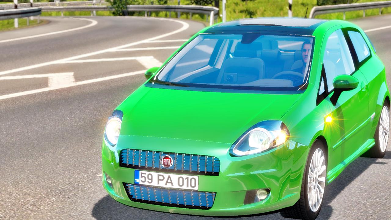 ETS2 - Fiat Punto V1R10 Car Mod (1.35.X)