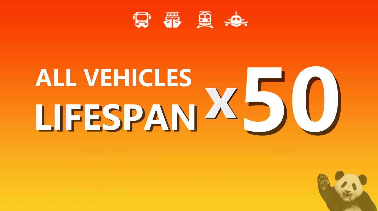 Transport Fever 2 - Lifespan x 50