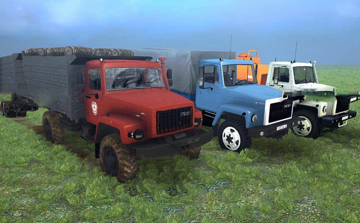 Spintires:Mudrunner - Gas "Legends of The USSR 2" Pack V1.0