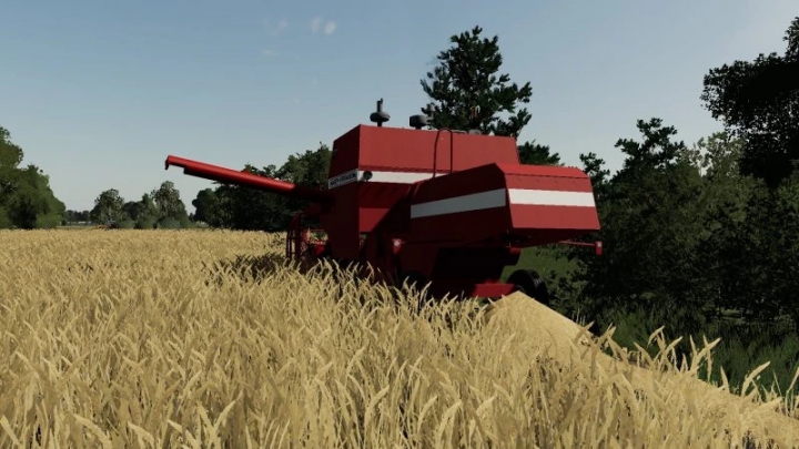 FS19 - Massey Ferguson 187 Harvester V1.0 | Farming Simulator 19 | Mods ...