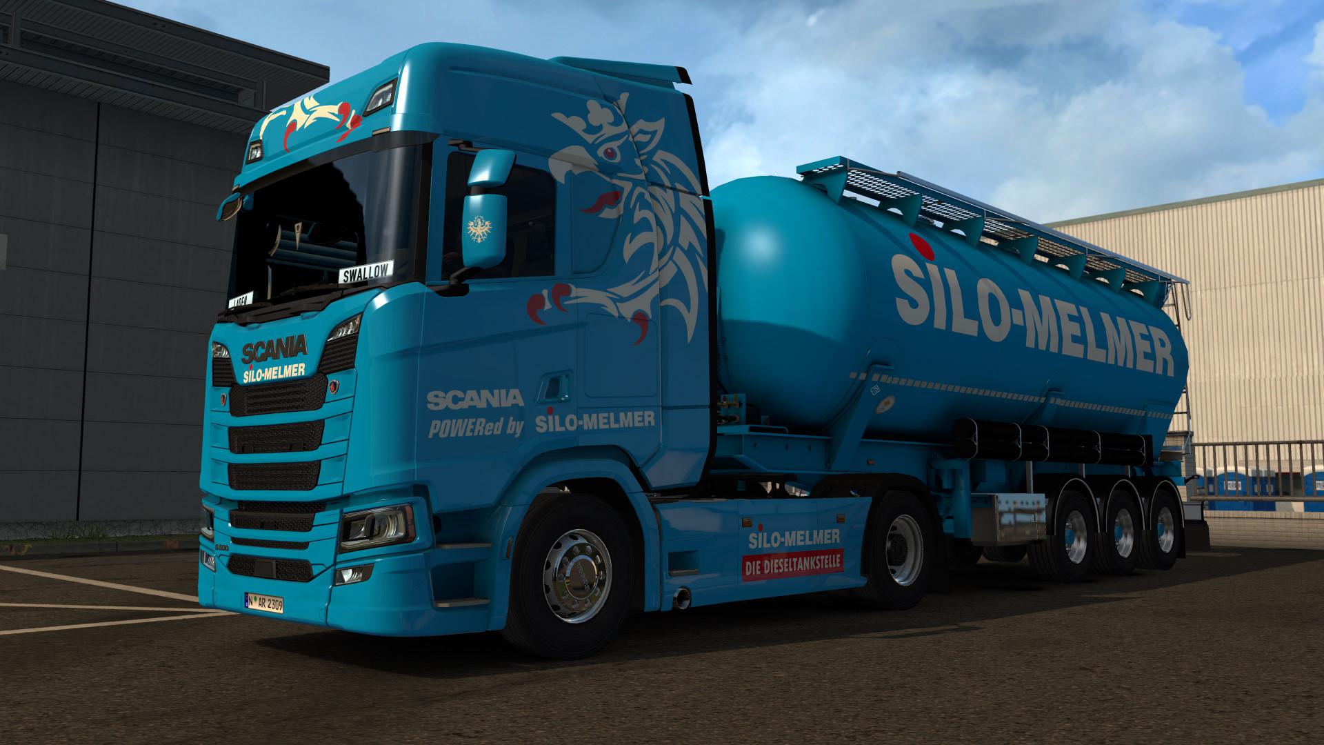 ETS2 - Melmer Silo Combo Paintjob V1.0 (1.36.x)
