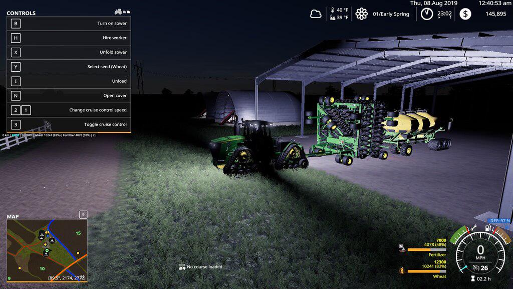 FS19 - John Deere Air Seeder V1.0