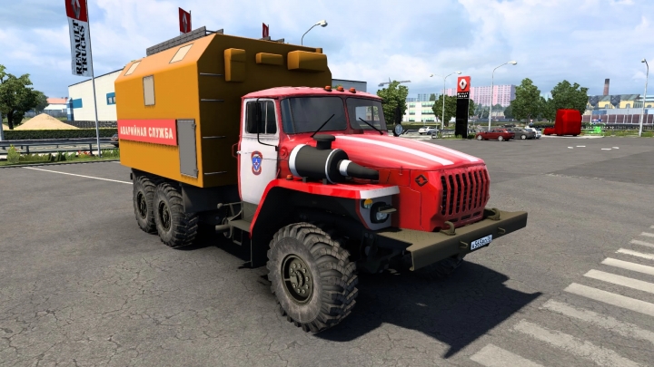 ETS2 - Ural 4320-30 Truck V2.5.1 (1.40.x)