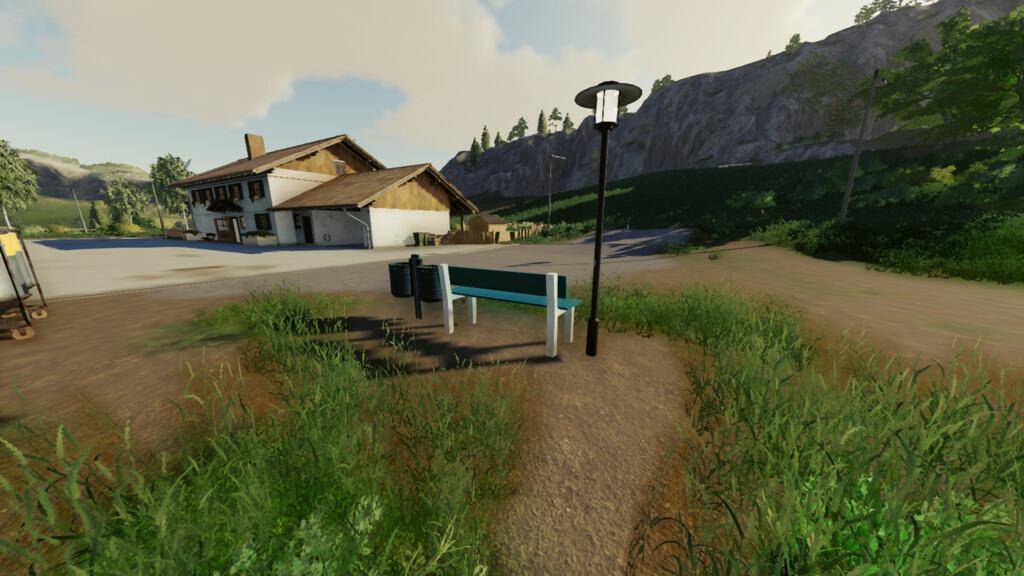 FS19 - Park Bench V1.0