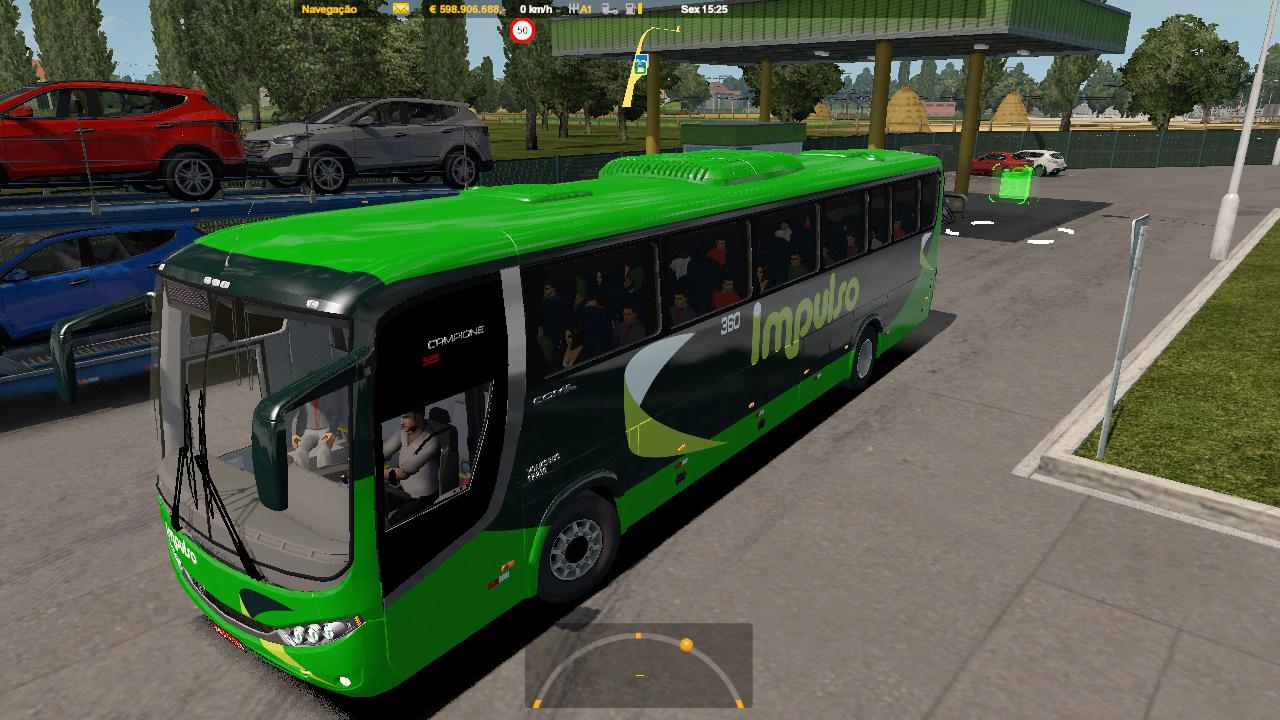 ETS2 - Comil Campione 3.25 Volks Bus Mod V3.0 (1.36.x)