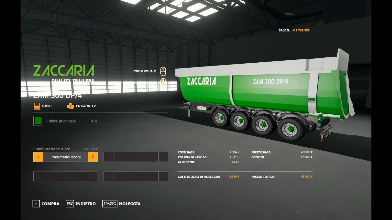 FS19 - Zaccaria 300 DP/4 Trailer v1.0
