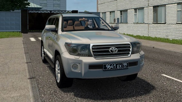 City Car Driving 1.5.9 – Toyota Land Cruiser 200 Brownstone