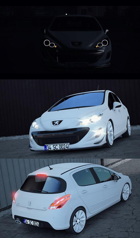 ETS2 - Peugeot 308 2010 Car Mod (1.35.x)
