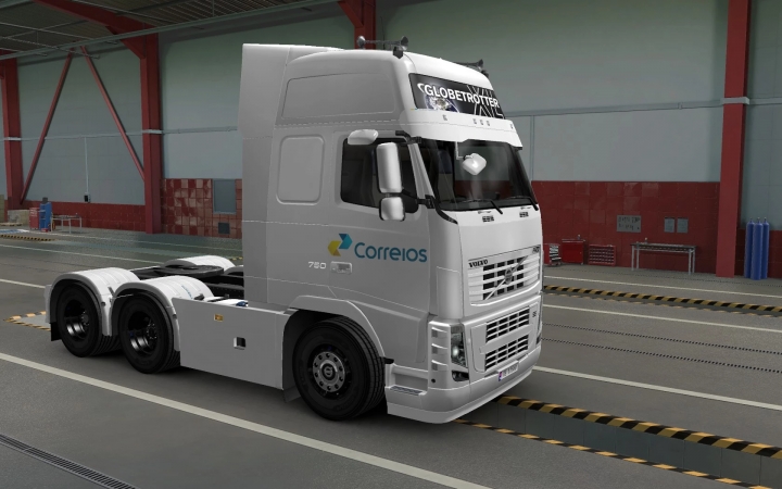 ETS2 - Volvo FH16 2009 Correios Skin (1.40.x)