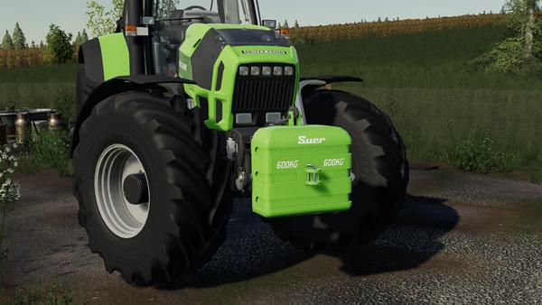 FS19 - Suer 600Kg Weight Mod V1.1