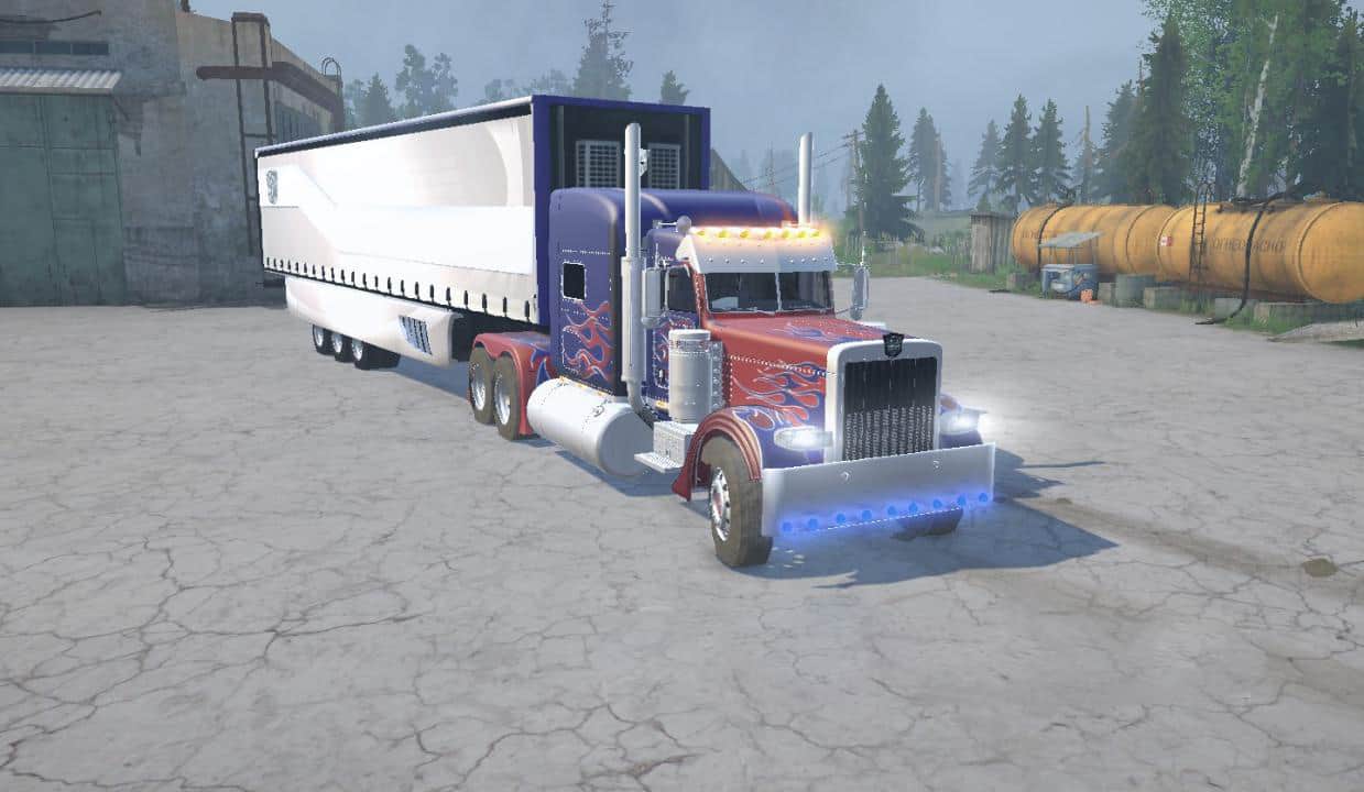 Spintires:Mudrunner - Peterbilt 389 Optimus Prime V31.03.20