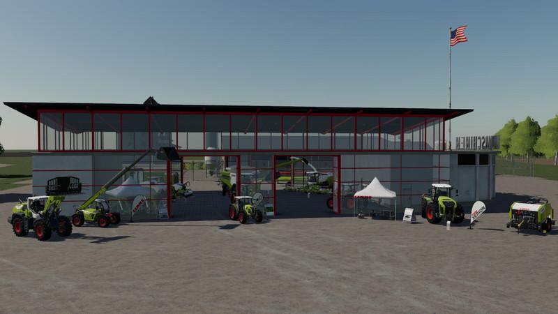 FS19 - Claas Shop And Advertising Objects V1.0