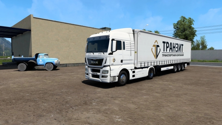 ETS2 - Transit Combo Skin V1.0 (1.40.x)