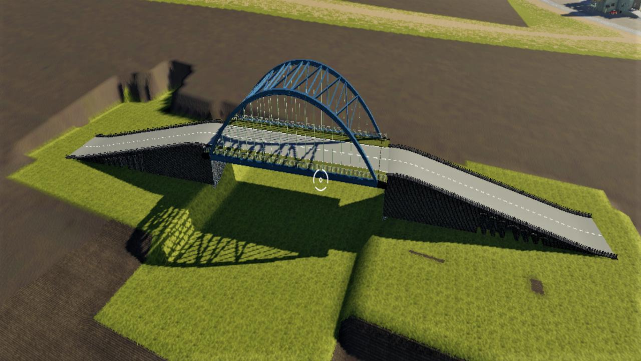 FS19 - Large Positionable Bridge V1.0