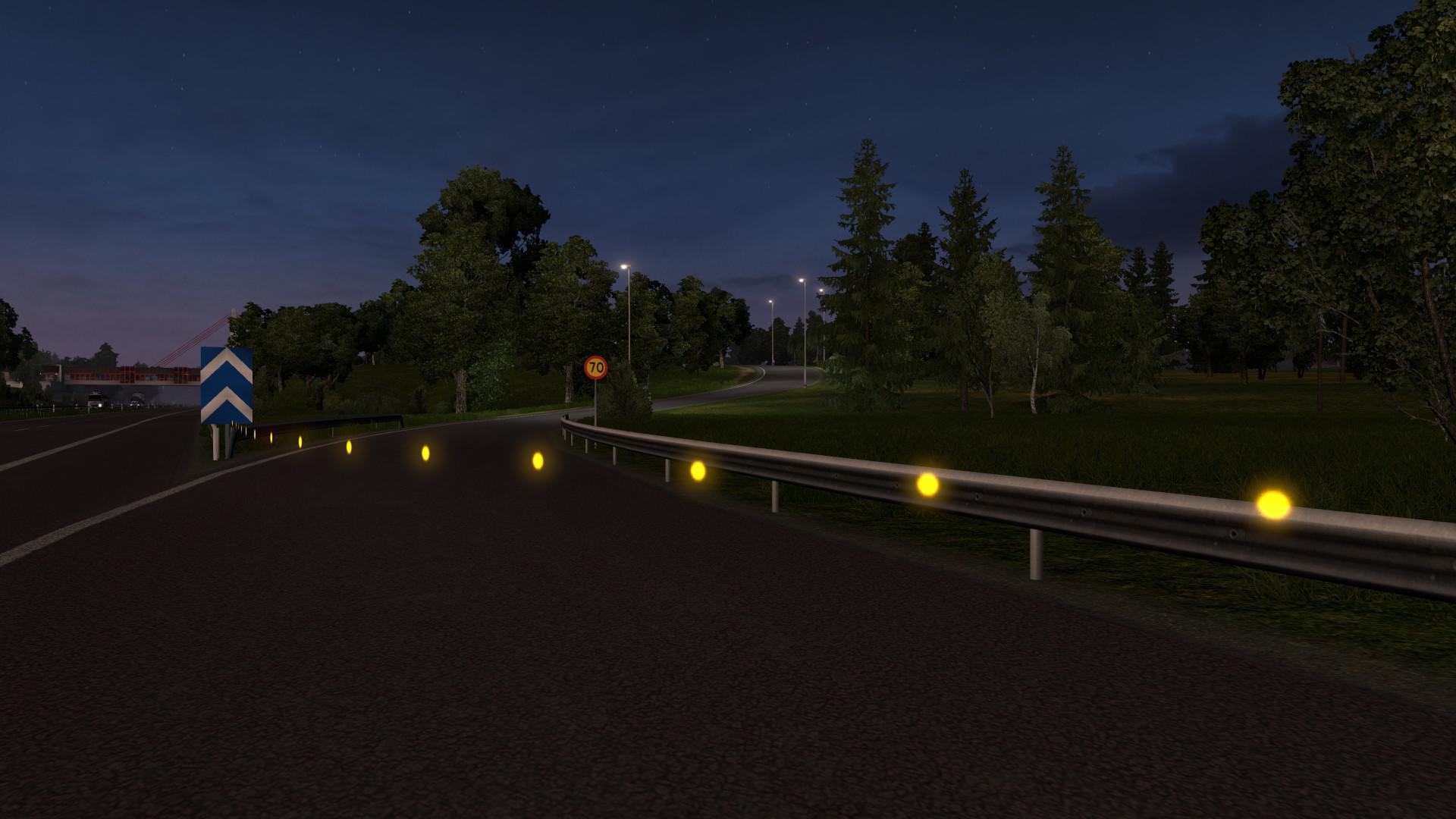 ETS2 - Smaller Dead End Barriers V1.0 (1.35.X)