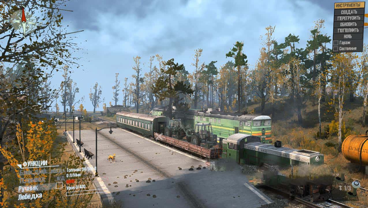 Spintires:Mudrunner - Railway Delivery Map V1.0