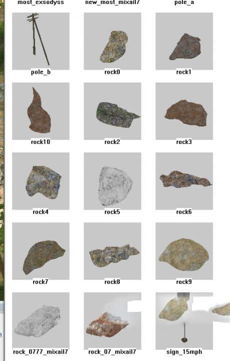 Spintires:Mudrunner - Objects from The Map (White Mountain) V1.0