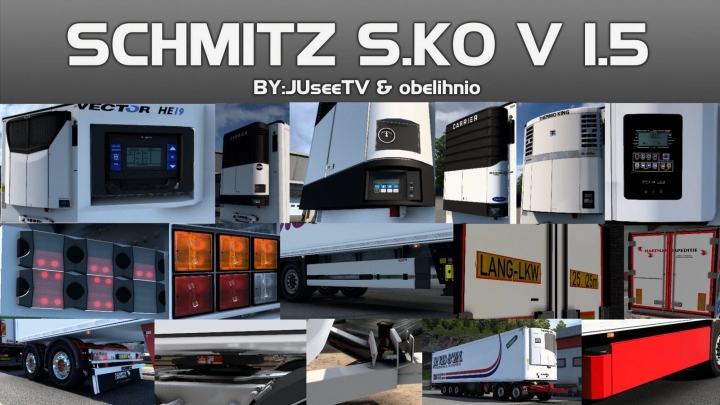 ETS2 - Schmitz S.KO Trailer V1.5 (1.41.x)