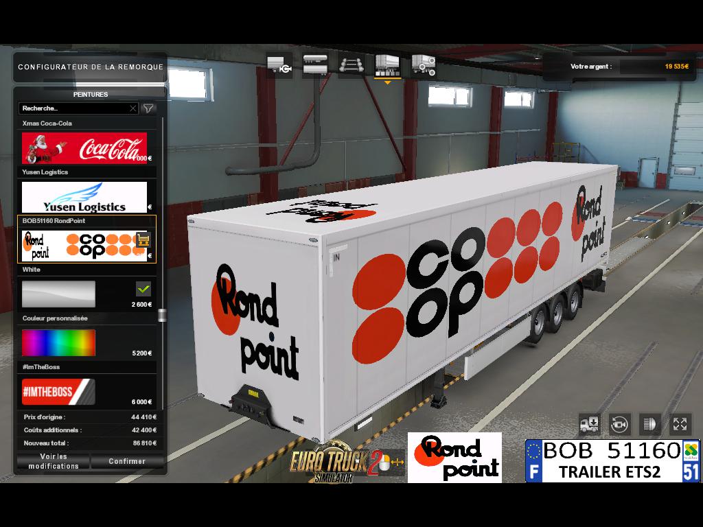 ETS2 - Rond Point Skin (1.38.x)