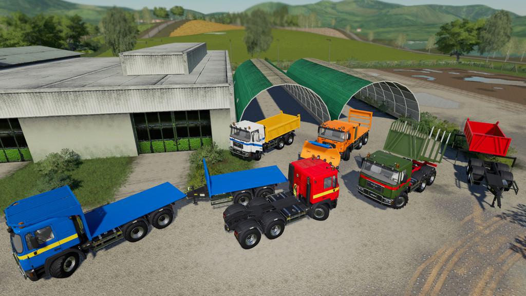 FS19 - Man 33 414 6x6 Pack V1.0.0.1