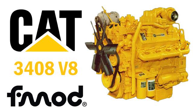 ETS2 - Cat 3408 V8 Engines Sounds (1.39.x)