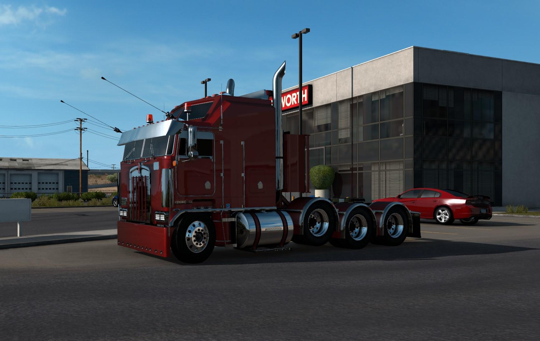 ATS Kenworth K Custom Truck X American Truck Simulator Mods Club