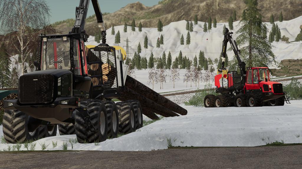 FS19 - Komatsu 895 Clambunk V1.0