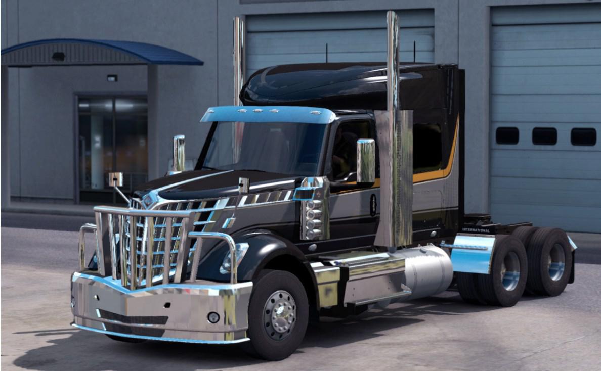 ATS - International LoneStar Magnum Bumper Mod V1.0 (1.37.x)