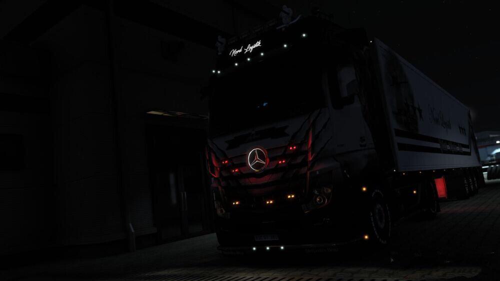 ETS2 - Hella Double Burner V1.0 (1.40.x)
