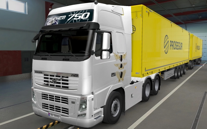 ETS2 - Volvo FH16 2009 Wings Skin (1.40.x)
