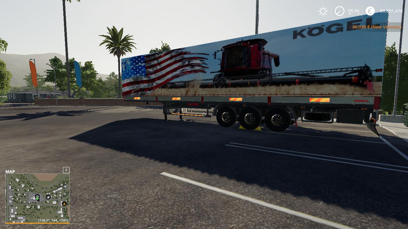 Fs19 Usa Farming Kogel Autoloader Trailer V10 Farming Simulator 19 Modsclub 1088