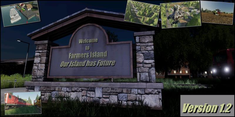 FS19 - Farmers Island 19 Map V1.2