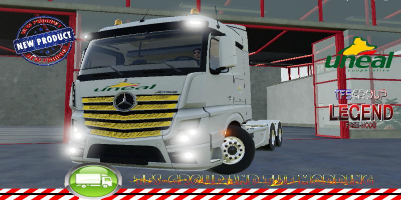 FS19 - Mercedes Actros Uneal V1.5