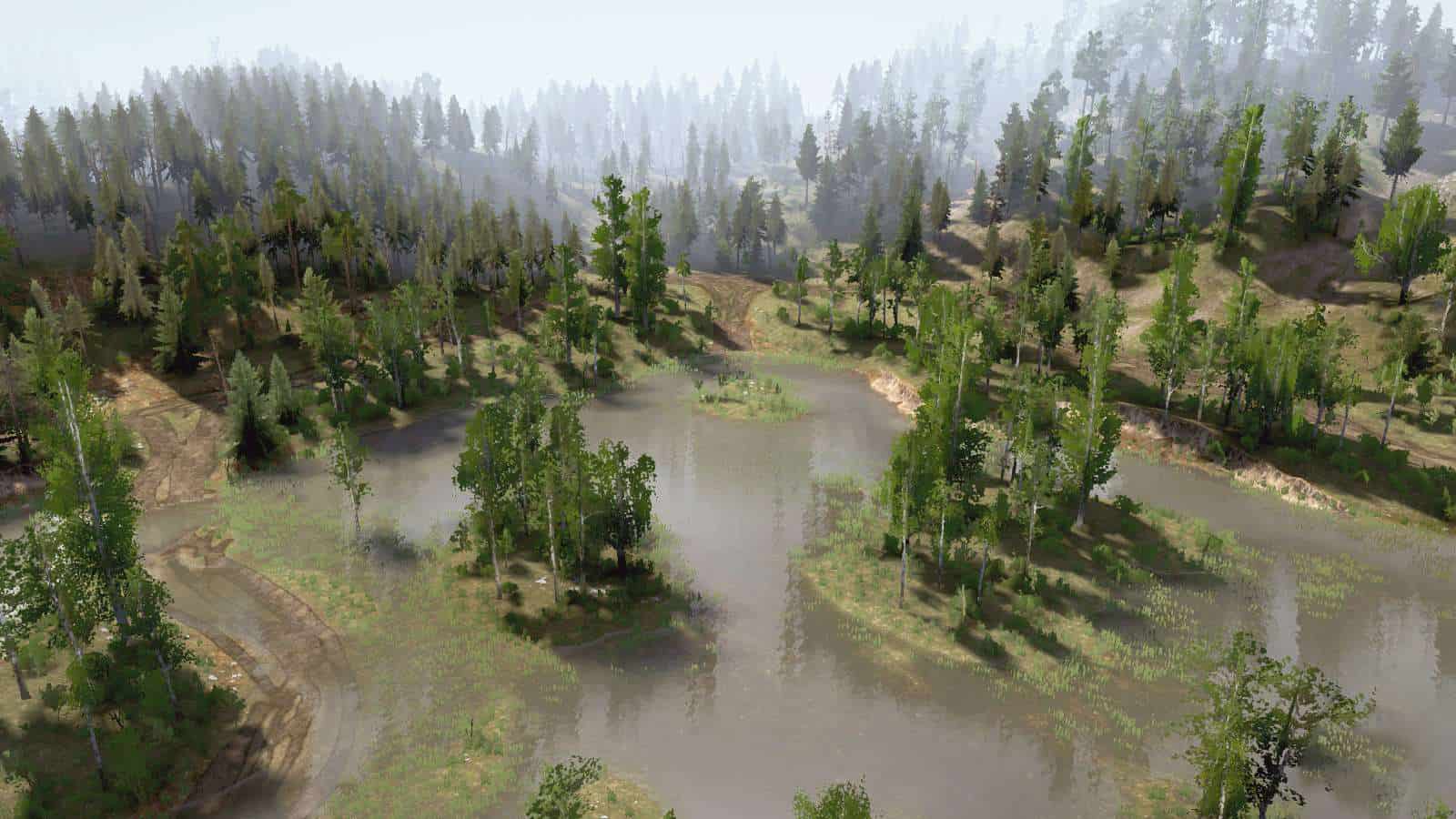 Spintires:Mudrunner - Forest Hills Map