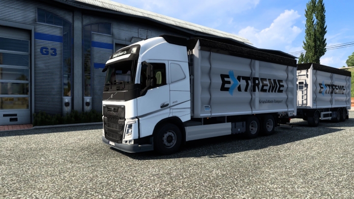 ETS2 - Rigid Chassis Addon Volvo FH16 2012 (Ekeri, Knapen, Kraker, Narko, NTM, Vak) 1.40.3