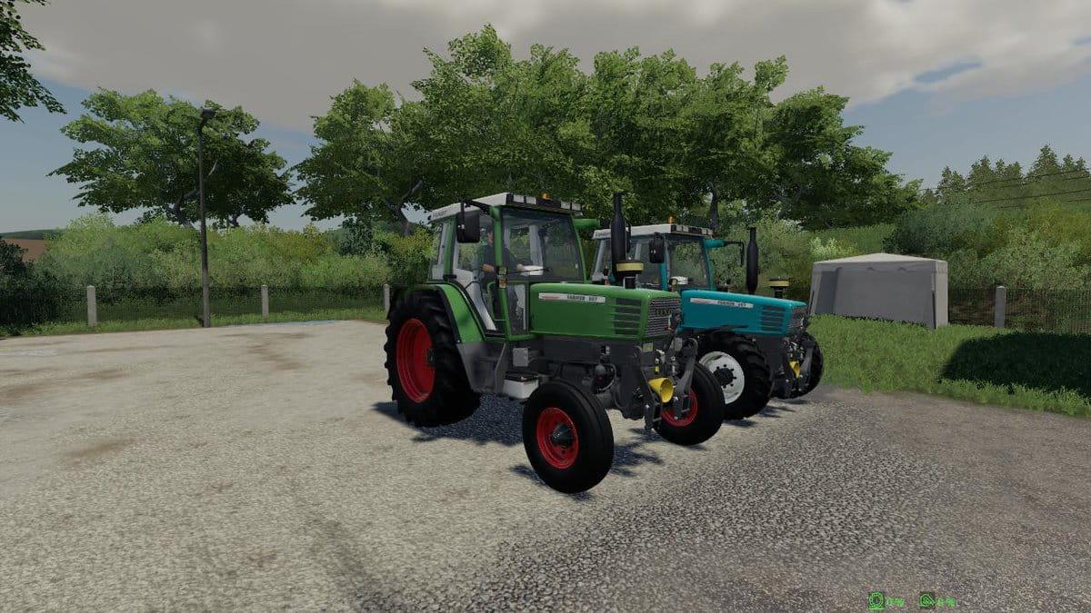 FS19 - Fendt 300 Avec 2WD Tractor V1.0